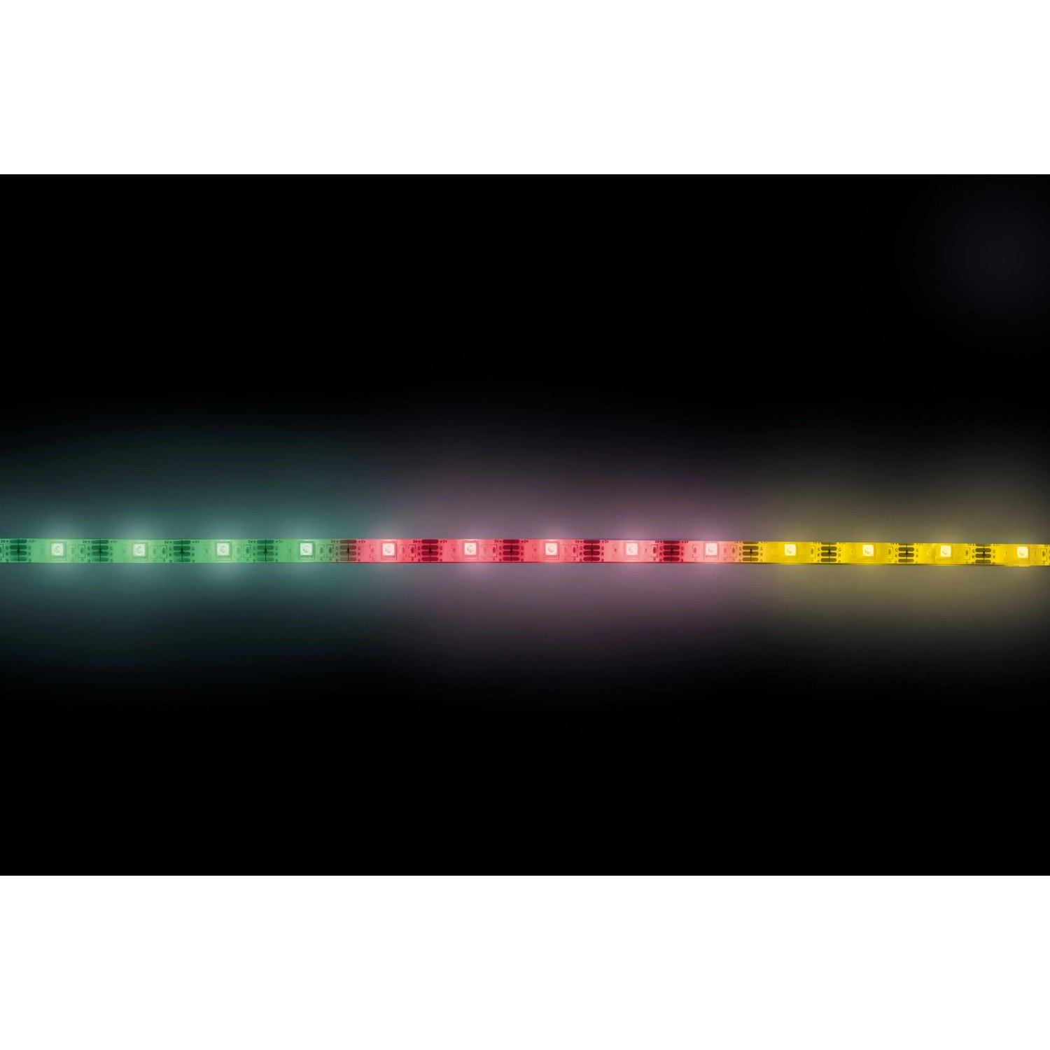 MegaLight Smart LED-Streifen mit RGB-Farbwechsel, 3 m, ideal zur flexiblen Beleuchtung.