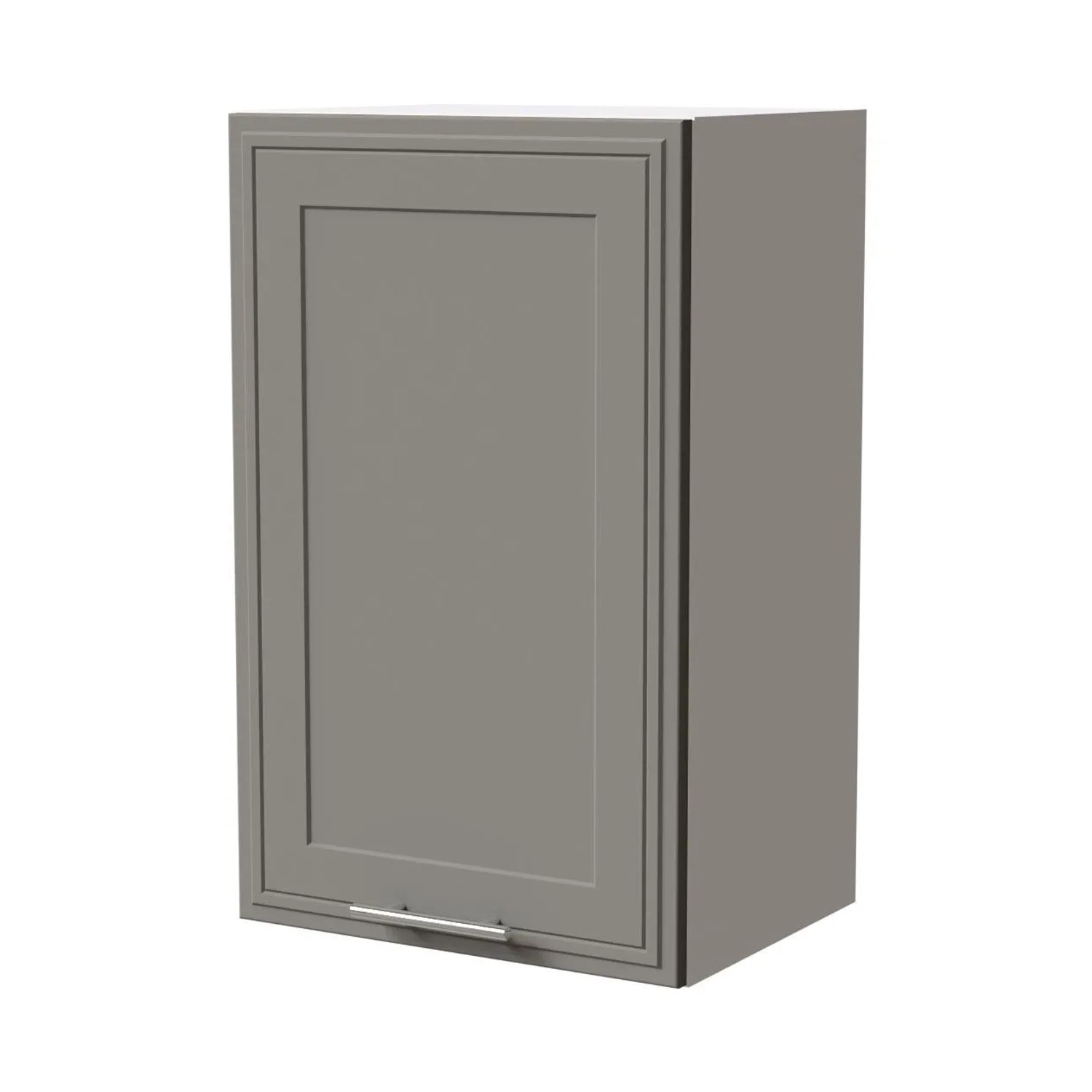 Feldmann-Wohnen Hängeschrank Salo W2/45 Weiß / Dust Grey Matt 45 / 32,5 / 72cm