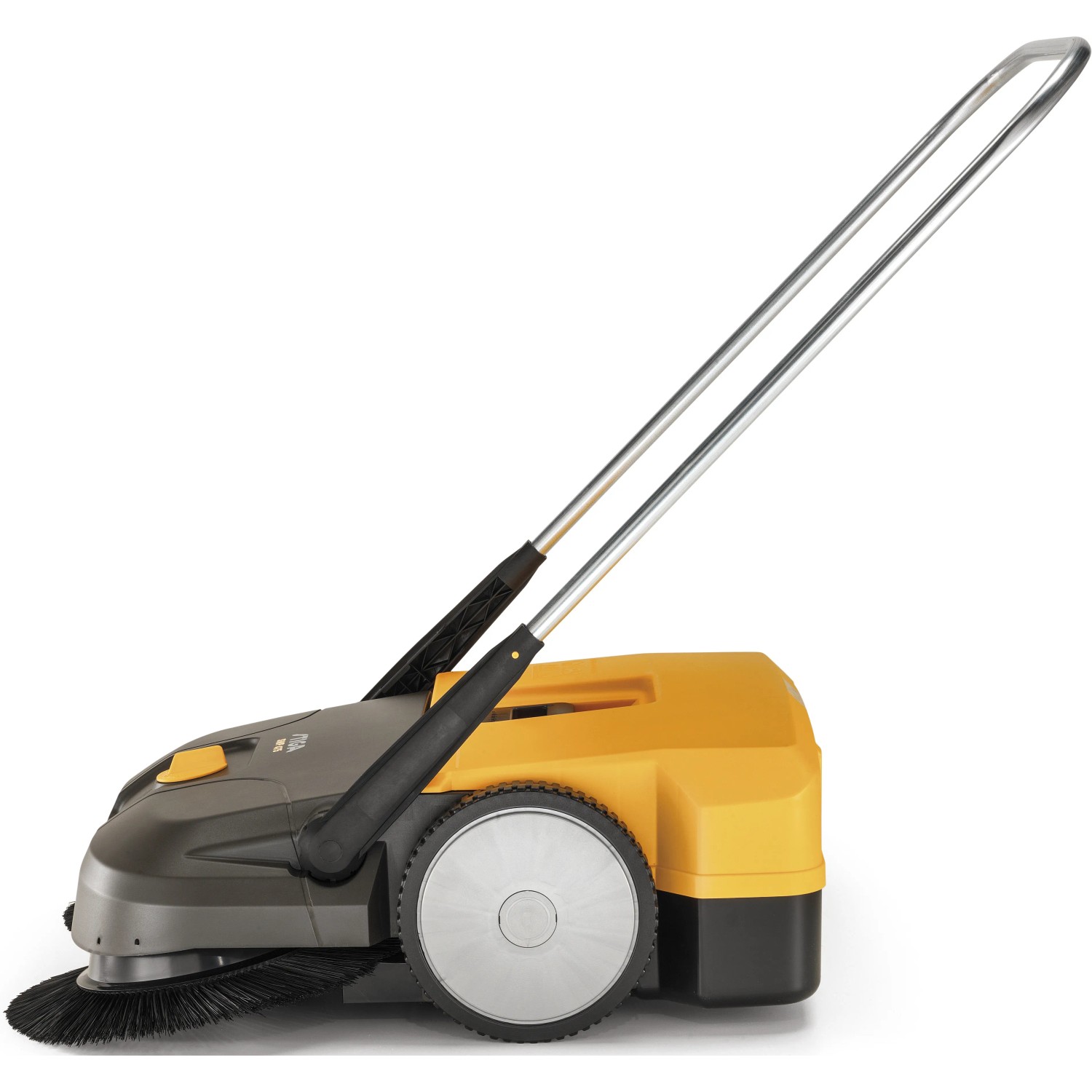 Stiga Kehrmaschine SWP 475 mit 75 cm Reinigungsbreite für mittelgroße Flächen.