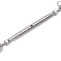 Edelstahl Wantenspanner M6 x 95 mm zum Spannen von Seilen und Drahtseilen.