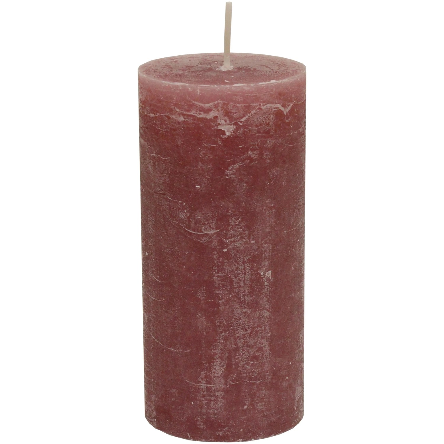 Based Stumpenkerze Lia in Rosa