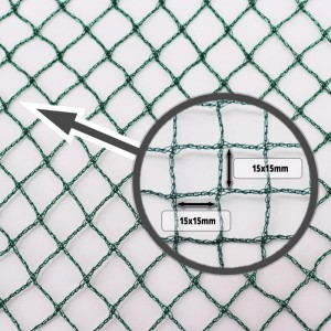 Aquagart Teichnetz 29m x 16m Laubnetz Netz Laubschutznetz Robust