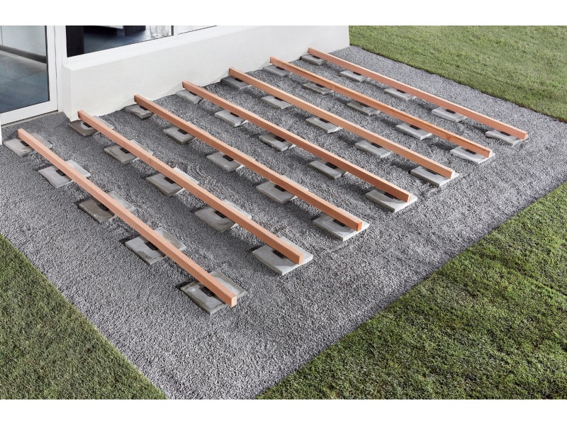 Auflage-Pads Terrassenbau 20 Stück 90 mm x 10 mm x 90 mm kaufen bei OBI