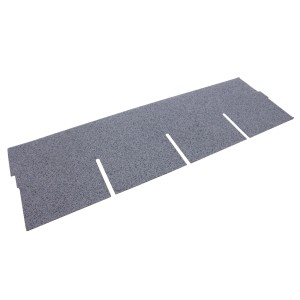 Graue Daprona Bitumen Dachschindeln Rechteck für Gartenhaus Dacheindeckung.