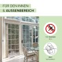 Kobolo Türvorhang AMBER als Insektenschutz vor Terrassentür, kein Verheddern.