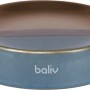 baliv Dark Wonder Seifenschale aus Keramik in Braun-Blau für das Badezimmer.