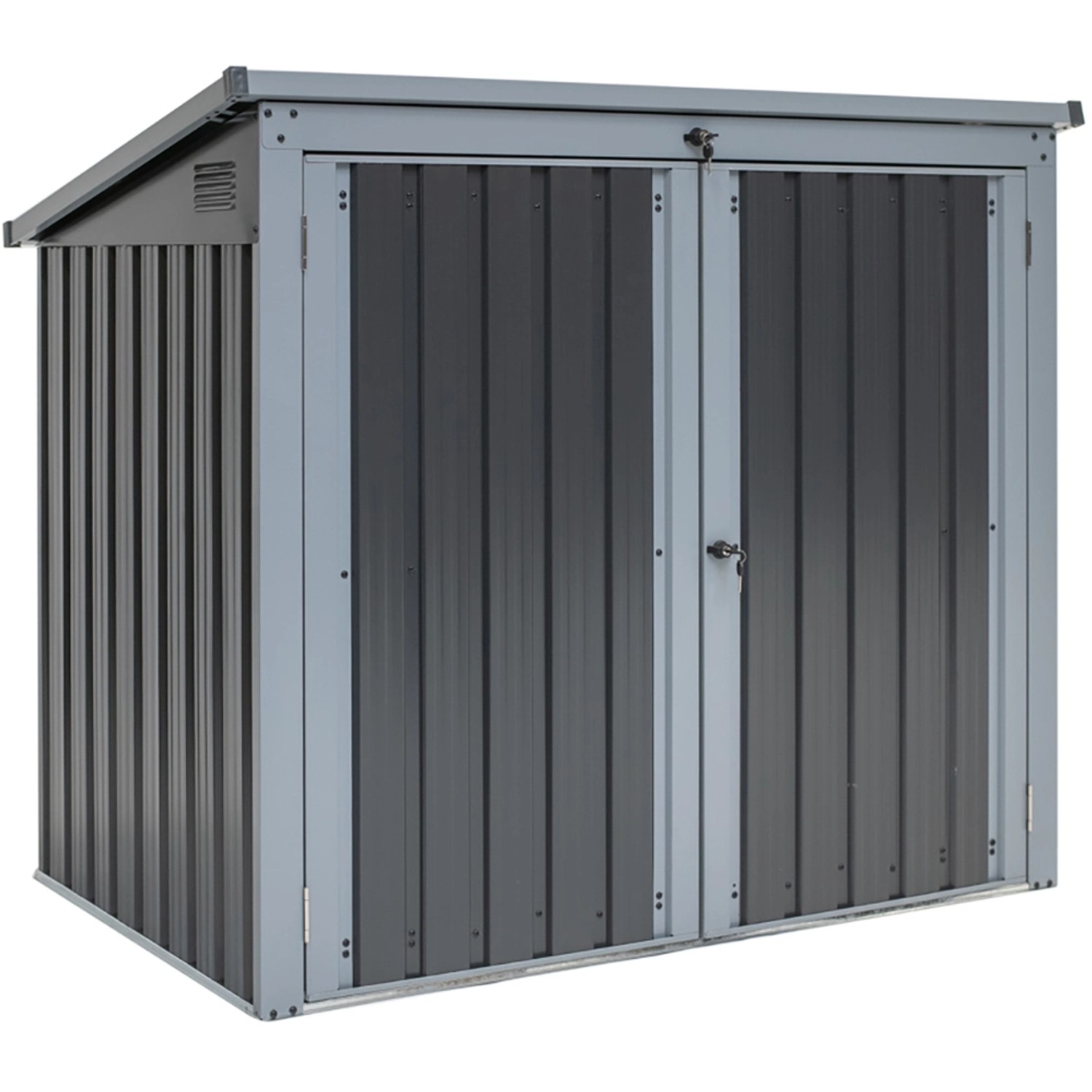 Westmann Müllbox 2-fach Grau BxT: 158 cm x 101 cm