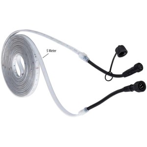 Heissner Unterwasser RGB LED Band Erweiterung, 5m Rolle mit Anschlusskabel für Teichdeko.