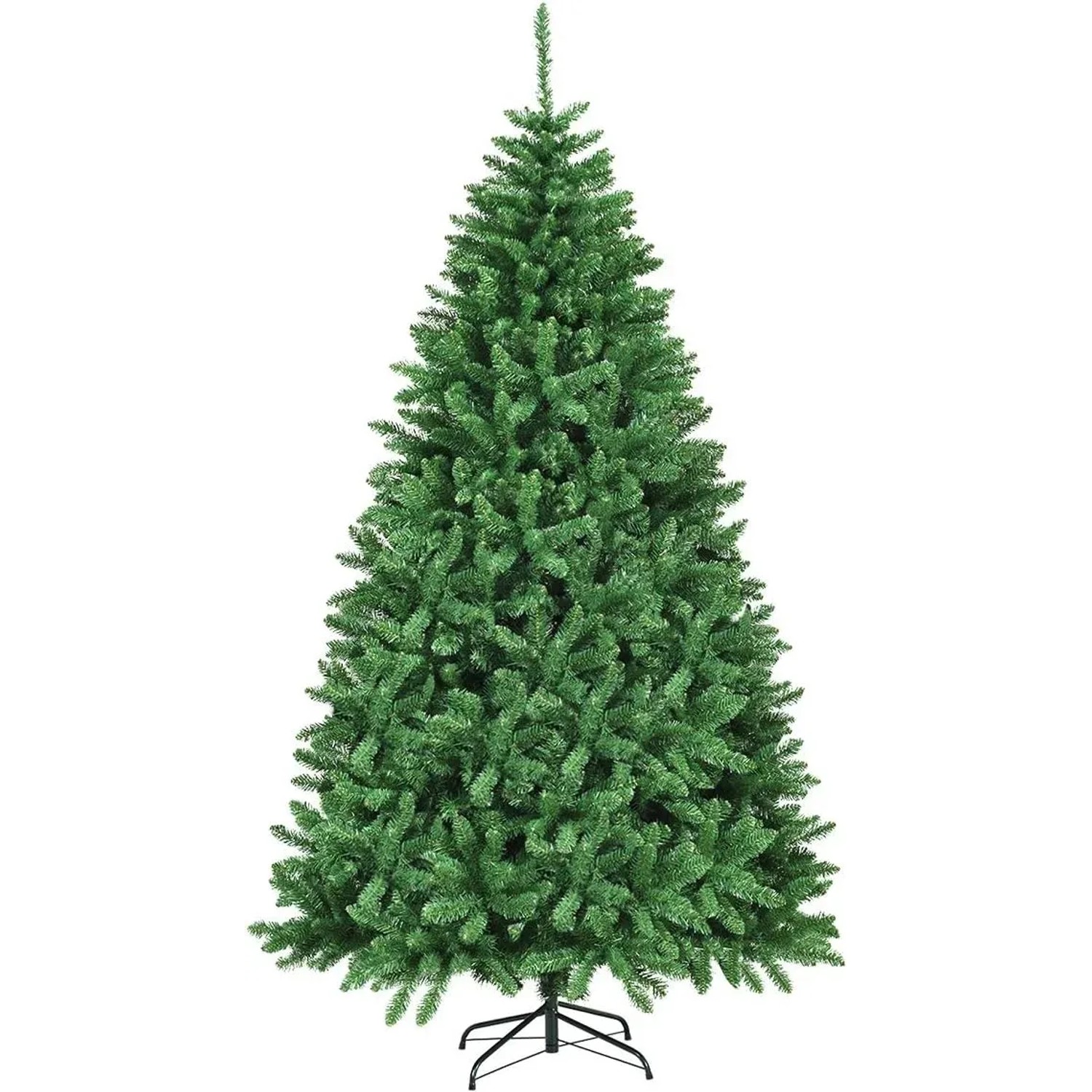Costway Künstlicher Weihnachtsbaum mit Metallständer 225 cm