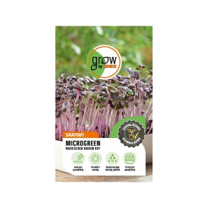 GROW by OBI Keimsprossen Radieschen Daikon Rot, Microgreen Saatgut im Detail.