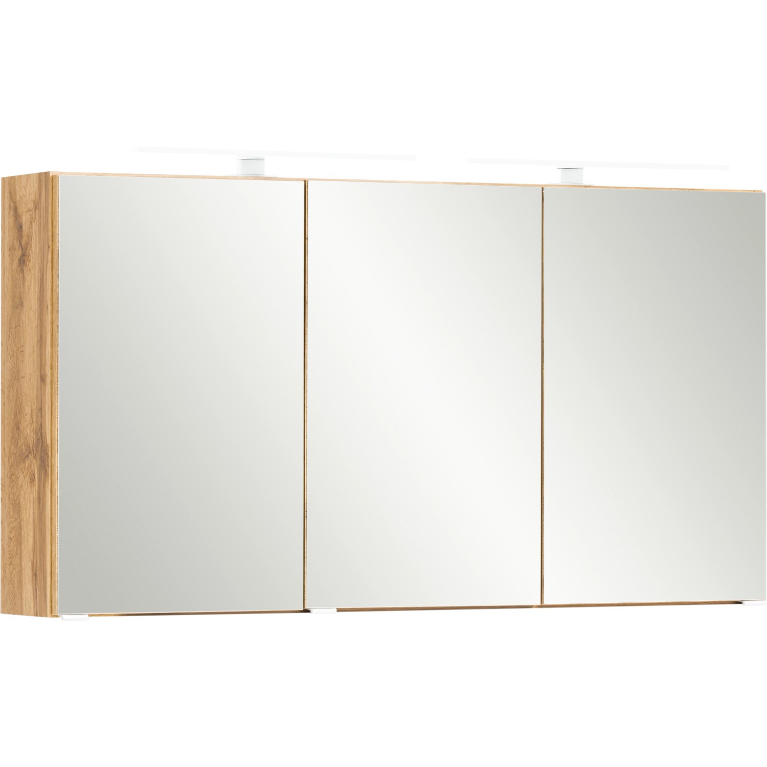 Held Spiegelschrank Trient Eiche 120 cm mit Softclose Türen