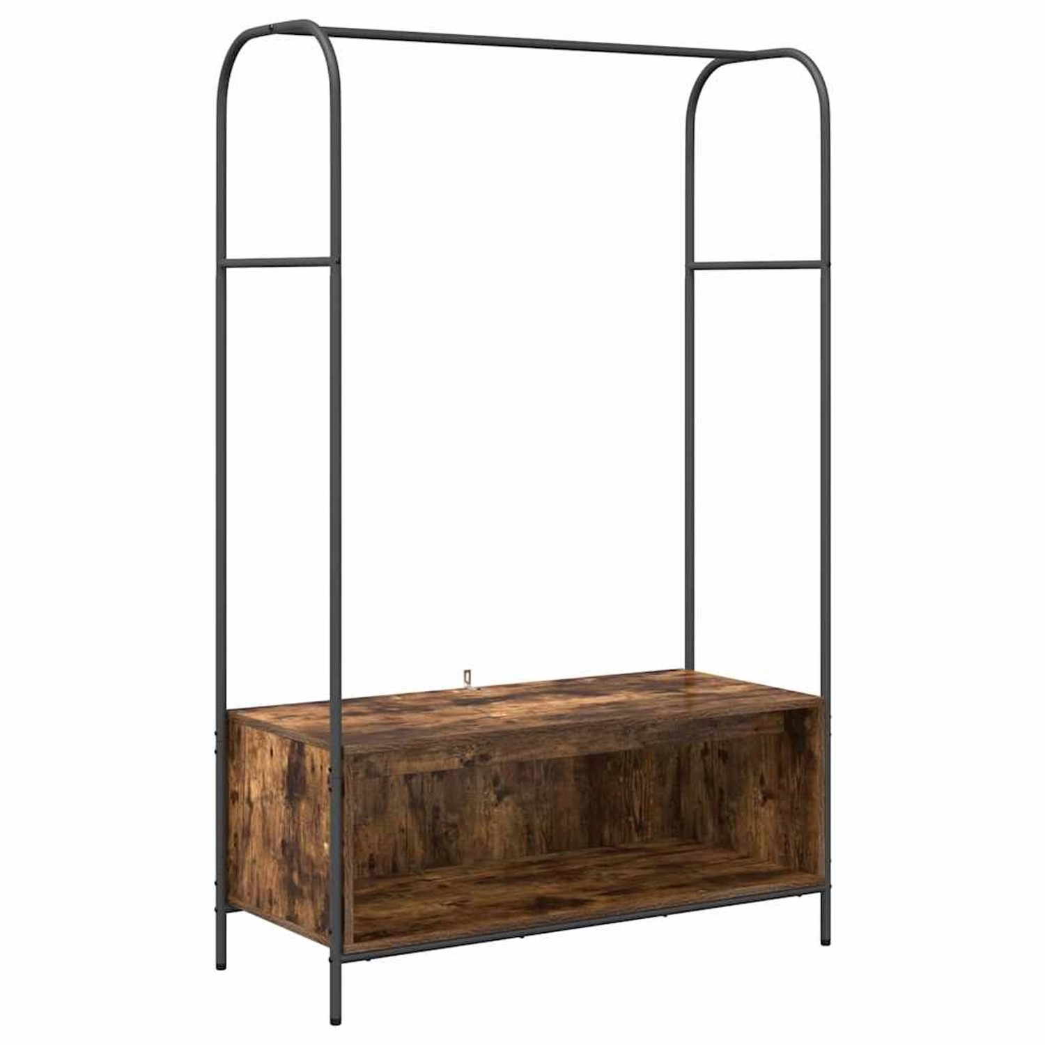 vidaXL Kleiderständer Braun 100 x 44 x 160 cm Holzwerkstoff 868453
