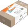 CREATE! by OBI DIY Farb-Set Khaki Grün (125ml) im Karton mit Pinsel, Schleifpapier und Kreppband.