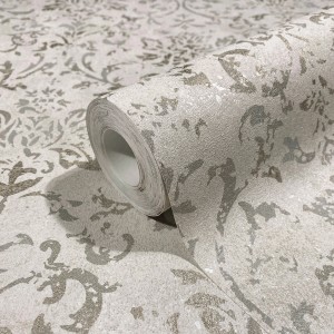 Marburg Vliestapete in Betonoptik Beige, Rolle mit Muster für Wandgestaltung.