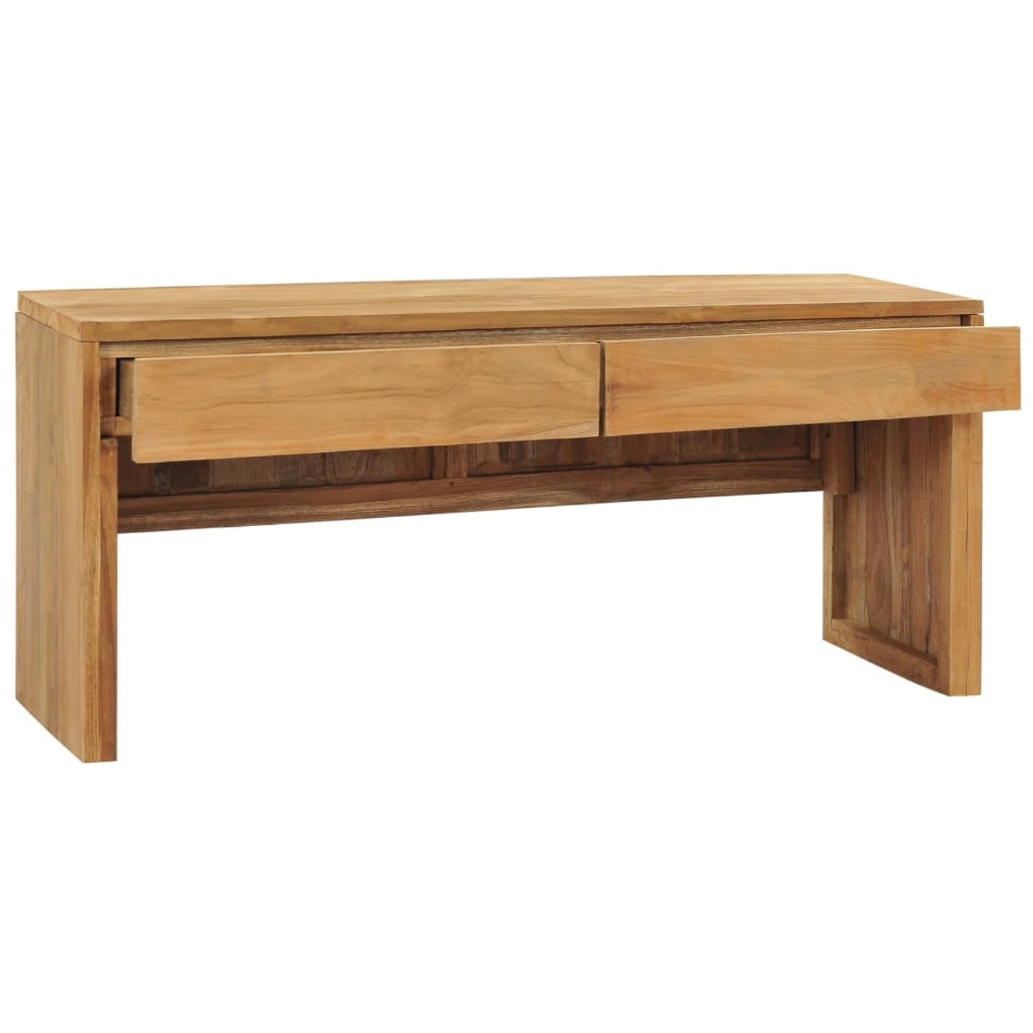 Tv-schrank 100x35x45 Cm Teak Massivholz günstig online kaufen