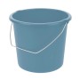 Tontarelli Eimer 10L, Nordic Blue, mit Metallbügel. Reinigungseimer aus Kunststoff für den Hausputz.