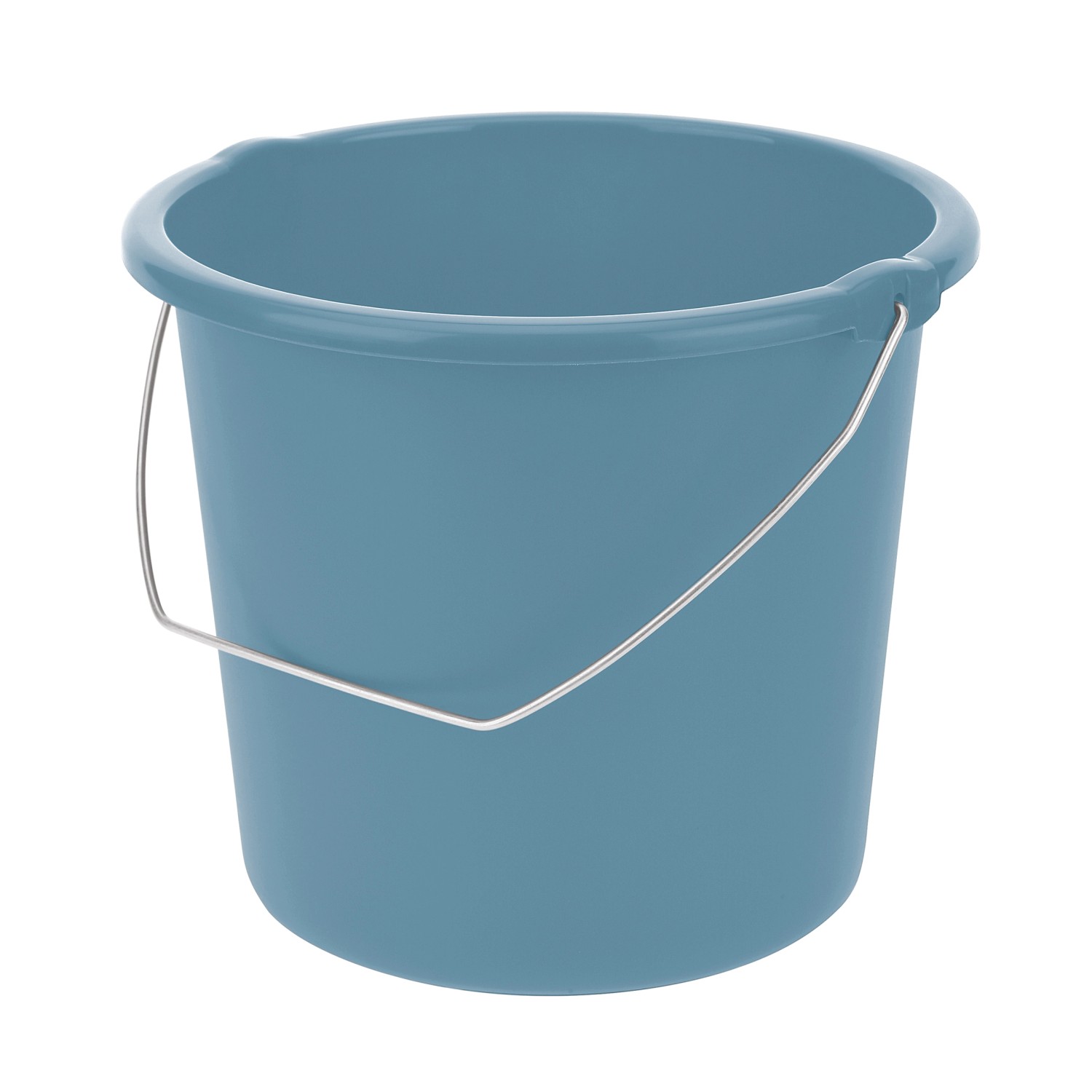 Tontarelli Eimer Cover Line mit Metallbügel 10 l Nordic Blue