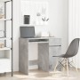 vidaXL Schreibtisch Betongrau 86x49x76 cm Holzwerkstoff 861826_2