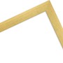Goldener Bilderrahmen aus Massivholz, 15x21 cm, klassischer Stil.