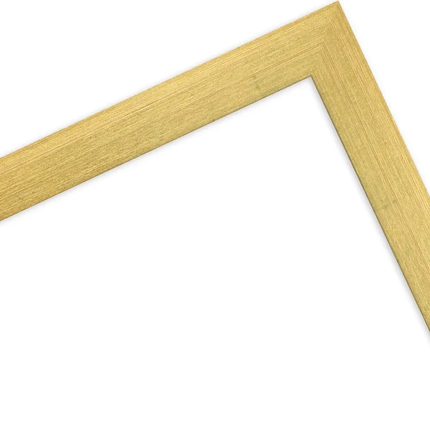 Goldener Bilderrahmen aus Massivholz, 15x21 cm, klassischer Stil.