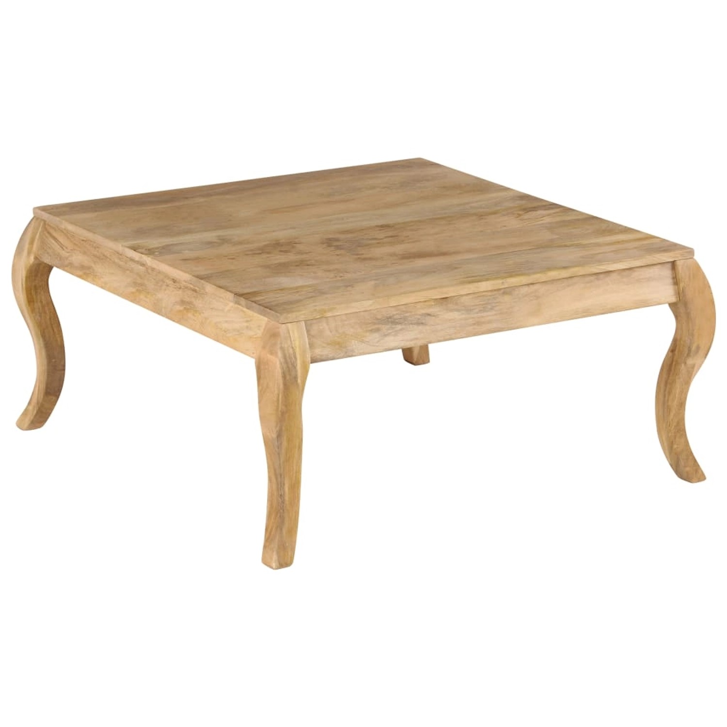 vidaXL Couchtisch 80x80x40 cm Massivholz Mango 247111 günstig online kaufen