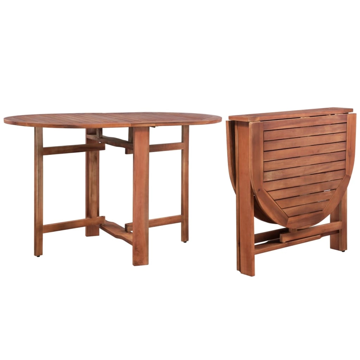 vidaXL Gartentisch 120x70x74 cm Akazie Massivholz 44019 günstig online kaufen