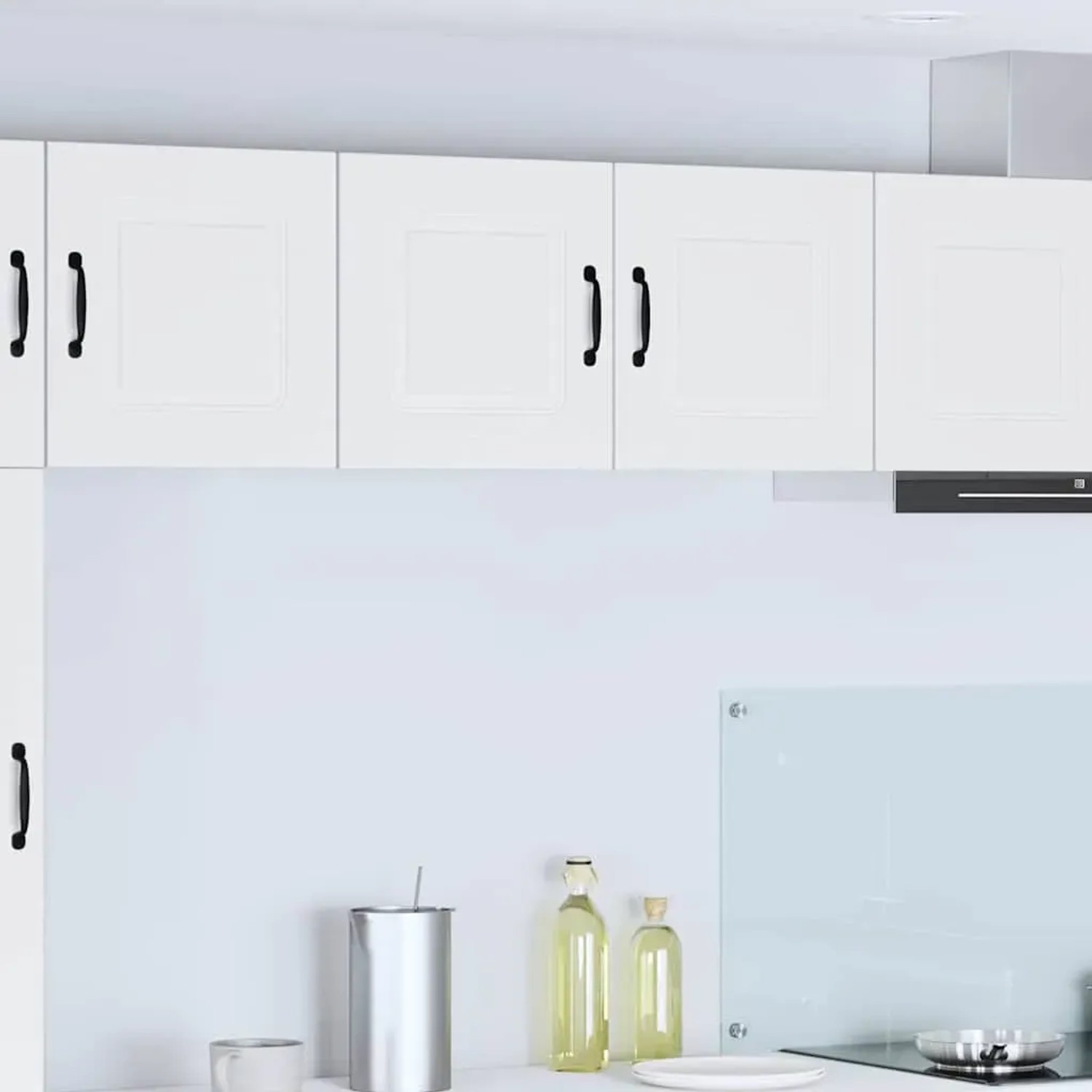 vidaXL Küchenwandschrank mit Regal Weiß 80 x 31 x 40 cm Holzwerkstoff 884574_2