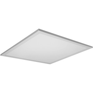 Weiße, quadratische LED Deckenleuchte Planon Plus von Ledvance, 45x45 cm, mit Fernbedienung.
