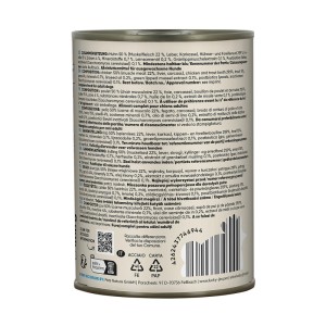Lucky Jim Hunde-Nassfutter Huhn & Forelle, 400g Dose.
