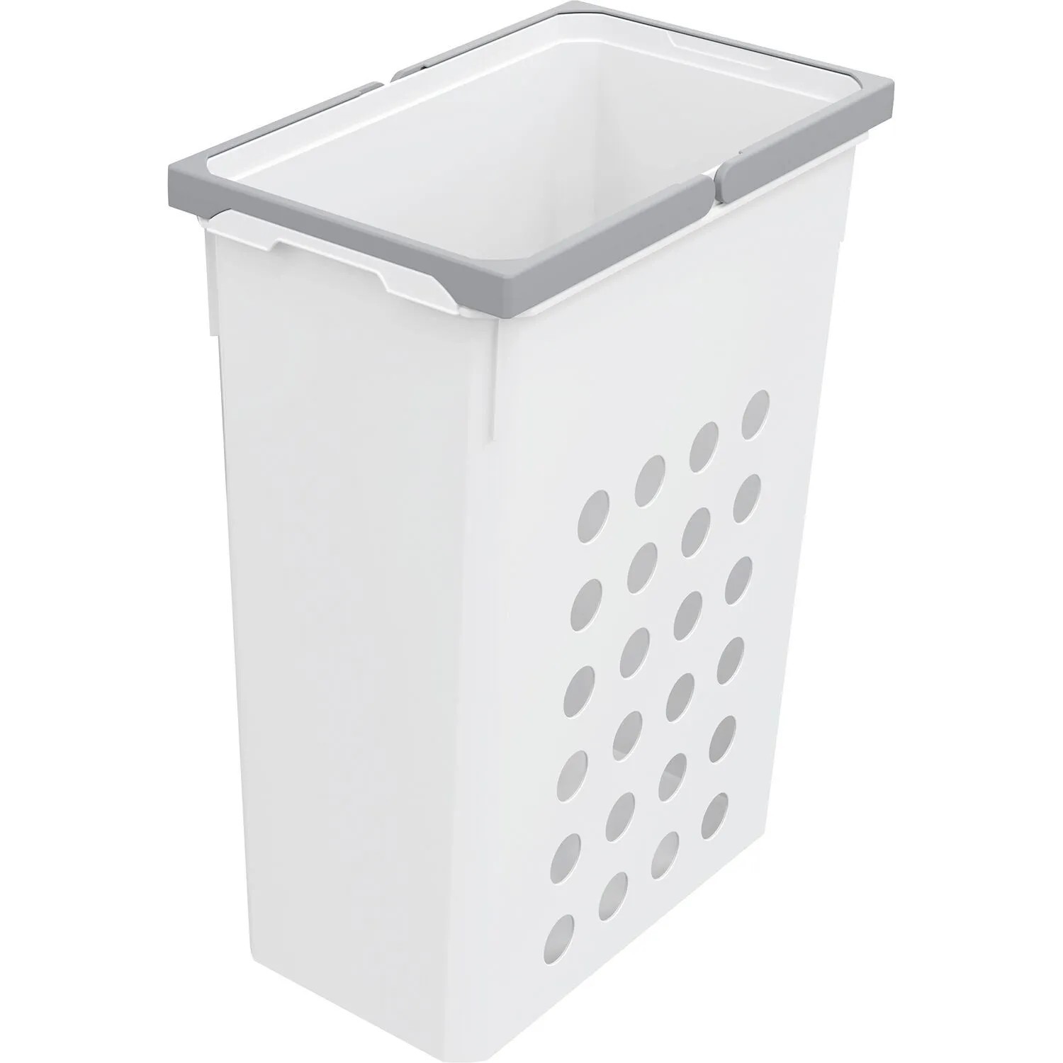 Vauth-Sagel Wäschesammler Wash 44, Wäschekorb 250x550x423 mm Kunststoff Weiß