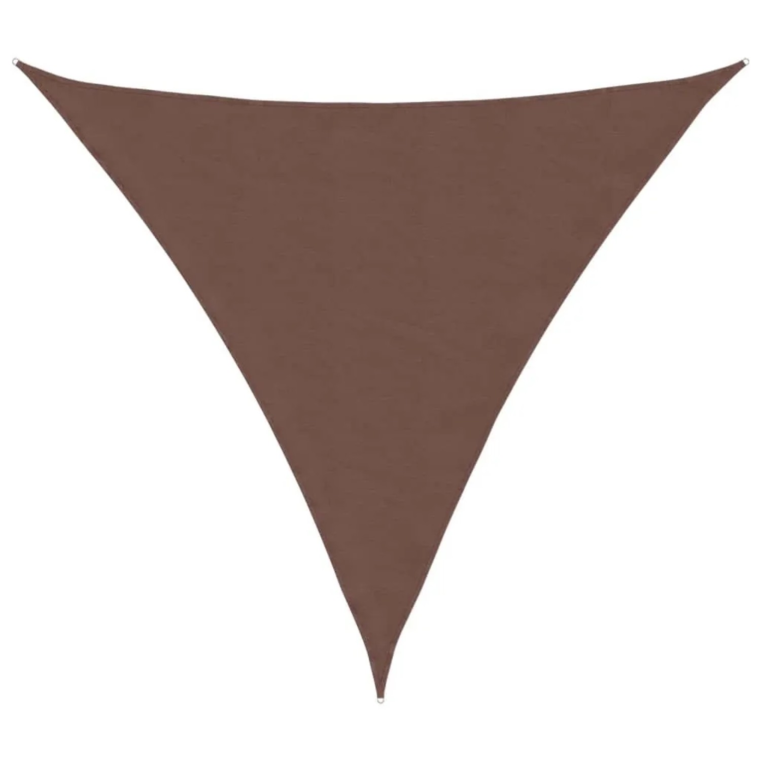 Furnicato Sonnensegel Oxford-gewebe Dreieckig 45x45x45 M Braun