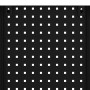 JAN NOWAK Werkzeugtafel PAULA, 120x60cm, All Black. Lochwand für Werkzeugschrank, Werkstatt.