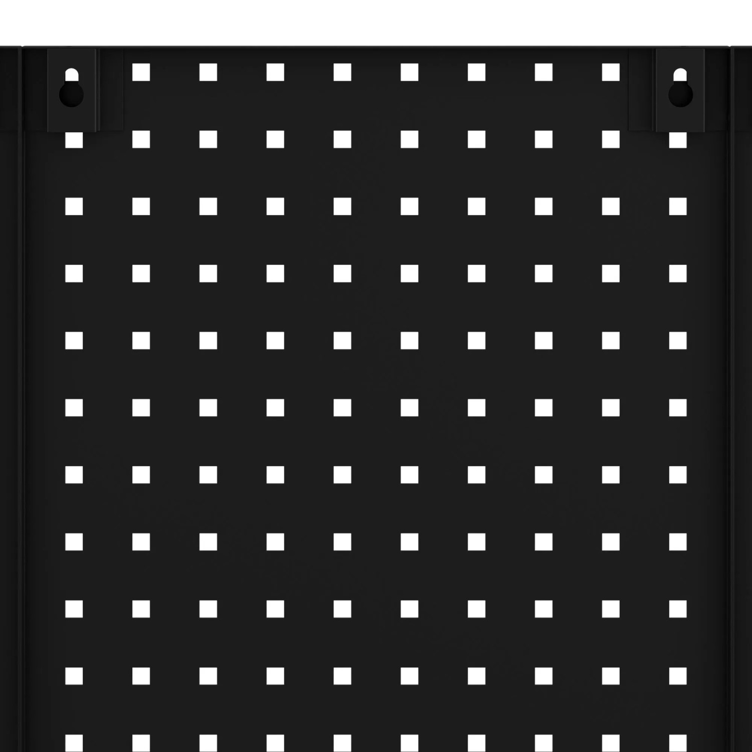 JAN NOWAK Werkzeugtafel PAULA, 120x60cm, All Black. Lochwand für Werkzeugschrank, Werkstatt.
