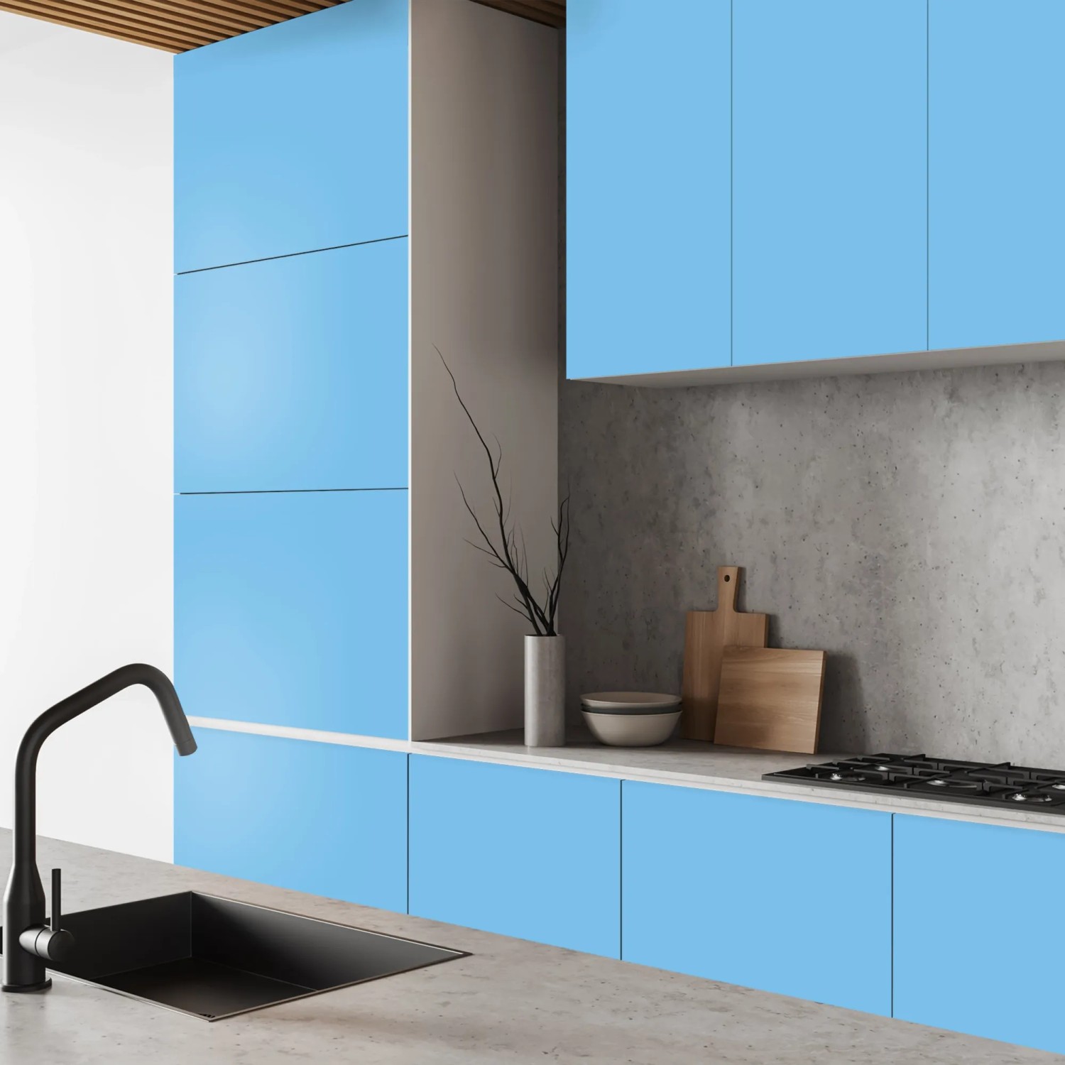 Venilia Klebefolie Karibikblau 45 cm x 200 cm