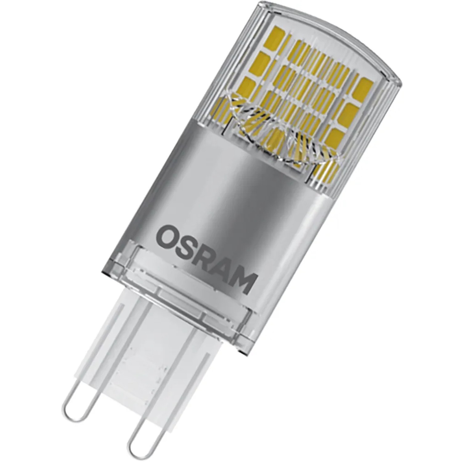 Osram LED-Lampe G9, dimmbar, 3,5W, warmweiß, klare Kapsel.