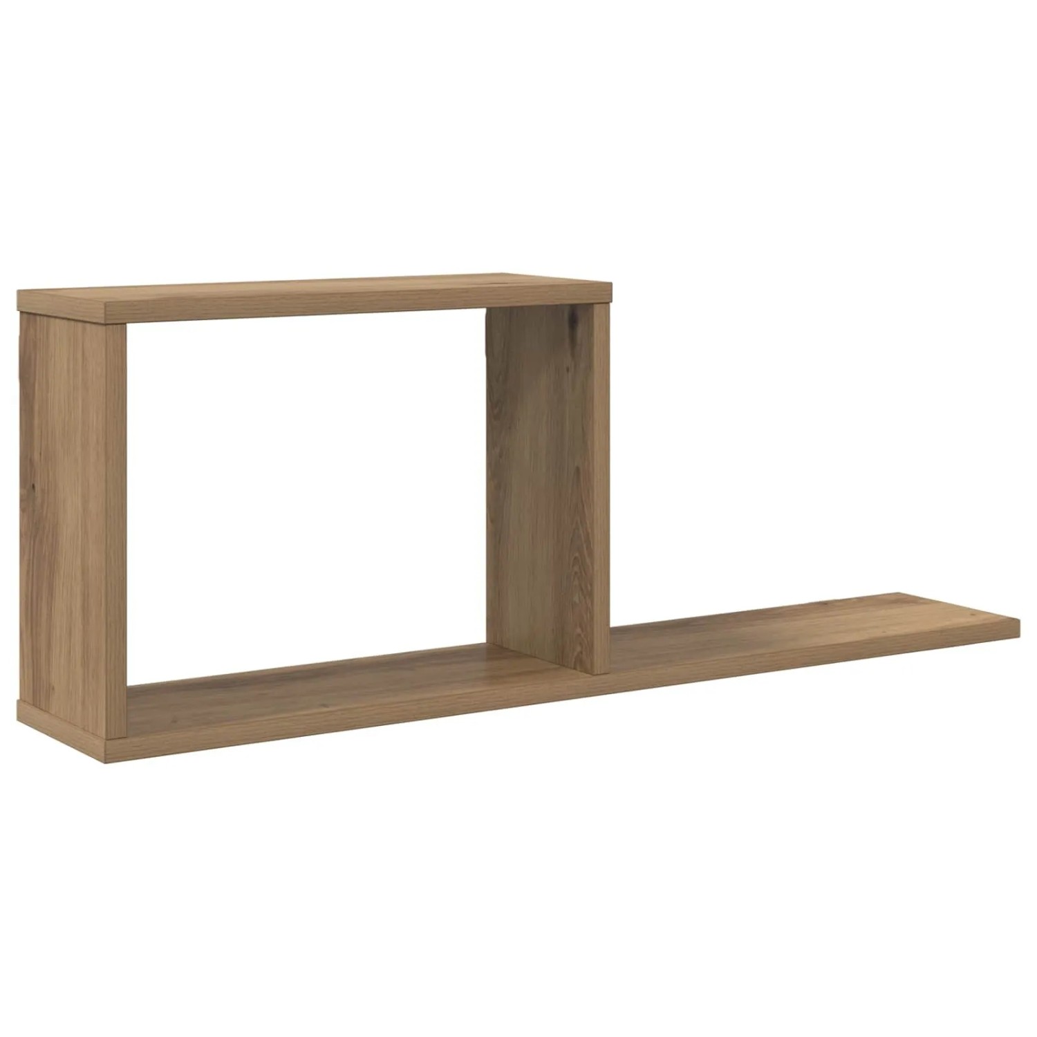 vidaXL Schweberegale Artisan-Eiche 80 x 15 x 30 cm Holzwerkstoff 8012330