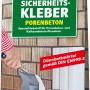 Dünnbettmörtel Sicherheitskleber für Porenbeton, 5 kg Sack. Zum Kleben von Porenbetonsteinen.
