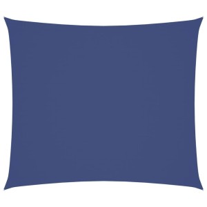 vidaXL Sonnensegel Oxford-Gewebe Rechteckig 2,5x3 m Blau 135535