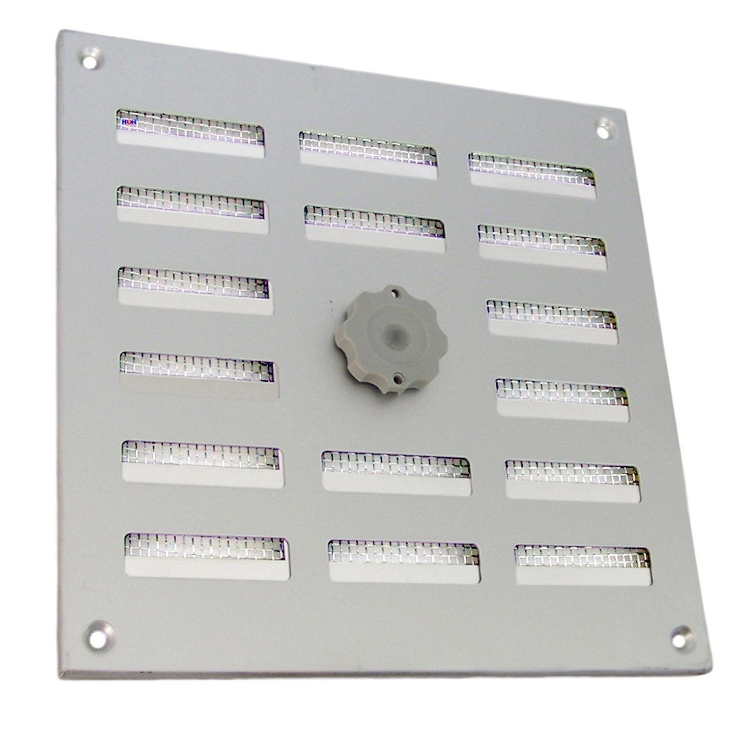 Häusler Lüftungsgitter LG 2020 SAA Schiebegitter Alu F1 195 x 195mm Abluftg günstig online kaufen