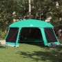 vidaXL Poolzelt mit Abnehmbarem Überzelt Netzwänden Meergrün 618x532cm 4100629_4