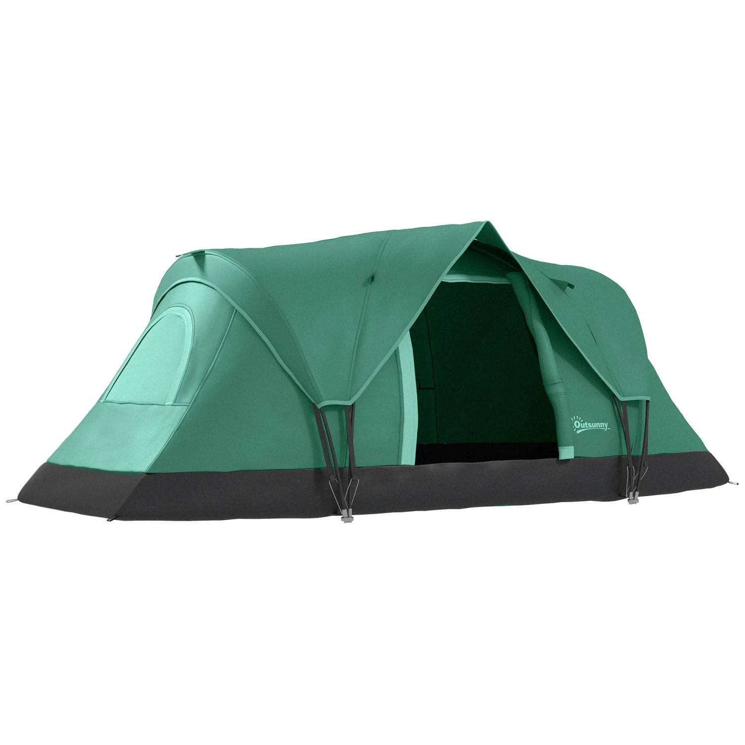 Outsunny Campingzelt Polyester Stahl L455 x B230 x H180 cm