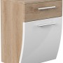 Posseik Bad-Hängeschrank Salona, Eiche hell, 40 cm breit, mit Schublade und Softclose.