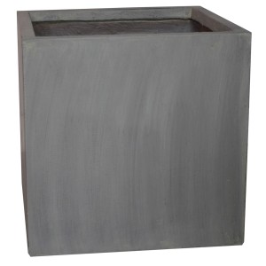 Jet-Line Blumenkübel Mainau, 50x50x50 cm, Betonoptik, aus Polyresin.