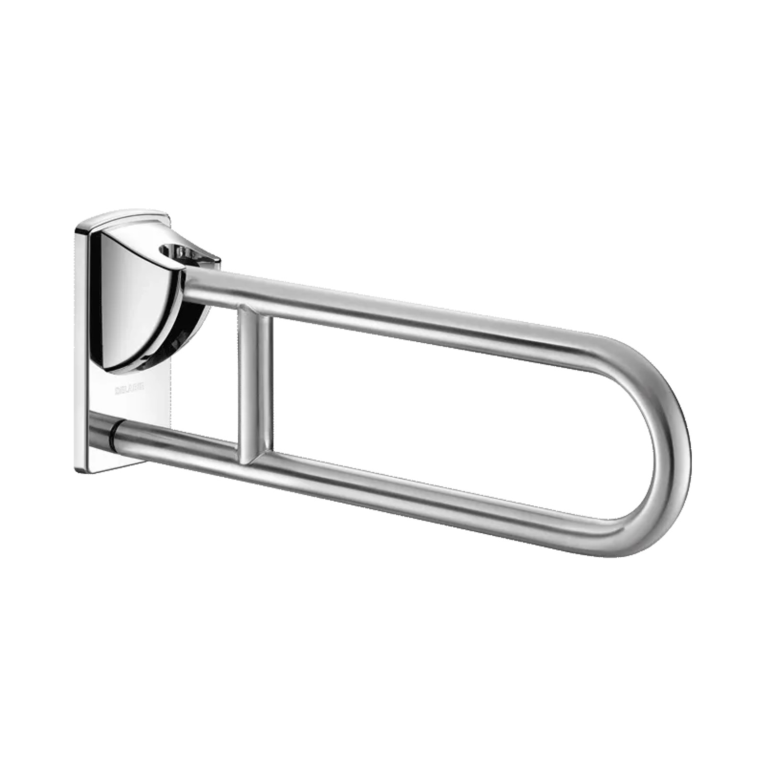 Delabie Stützklappgriff Ø32 mm L650 mm Edelstahl UltraSatin.