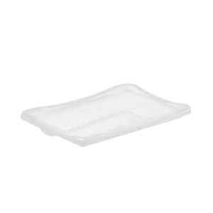 Deckel für transparente Eurobox BasicLine, passend für 7,2 Liter Box, mit Klickverschluss.
