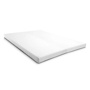 Weiße Matratzen Discount Komfortschaummatratze K10, 160x200 cm. Rechteckige Schlafmatratze mit Textilbezug.