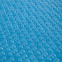 Hellblaue Evolution Solarplane 400µm GeoBubble für achteckige Holzpools bis 355cm.