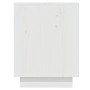vidaXL Schuhregal Weiß 110x34x45 cm Massivholz Kiefer 813541_6