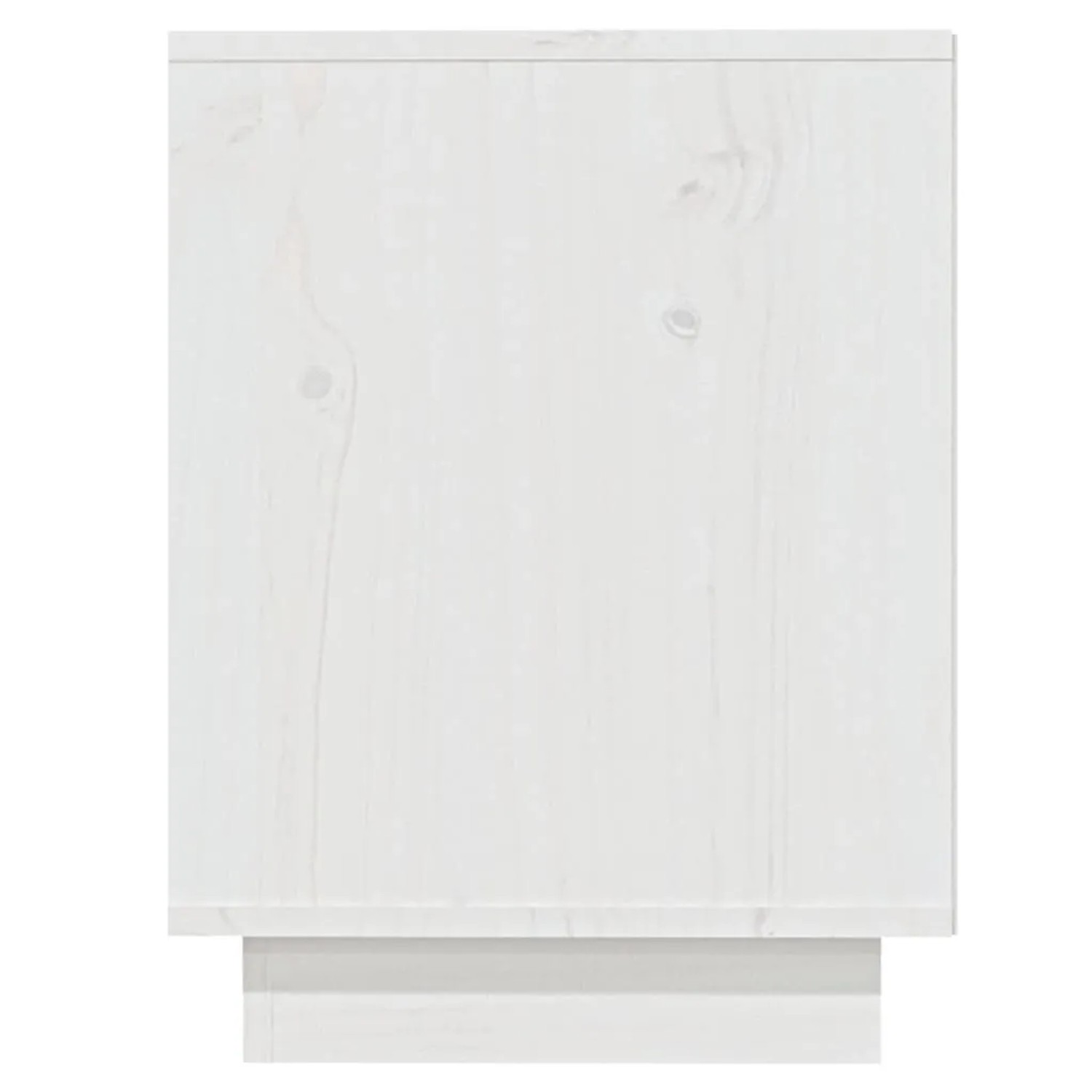 vidaXL Schuhregal Weiß 110x34x45 cm Massivholz Kiefer 813541_6