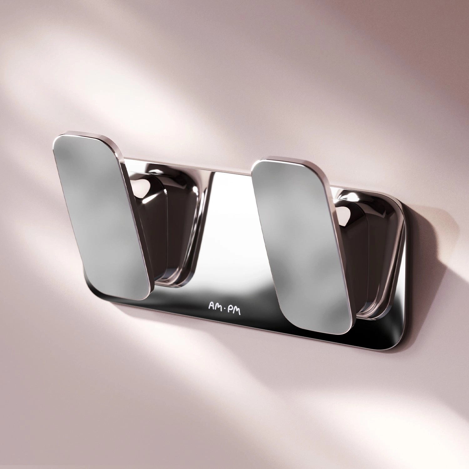 AM.PM Doppelhaken Inspire V2.0 Chrom für Handtücher im Badezimmer.